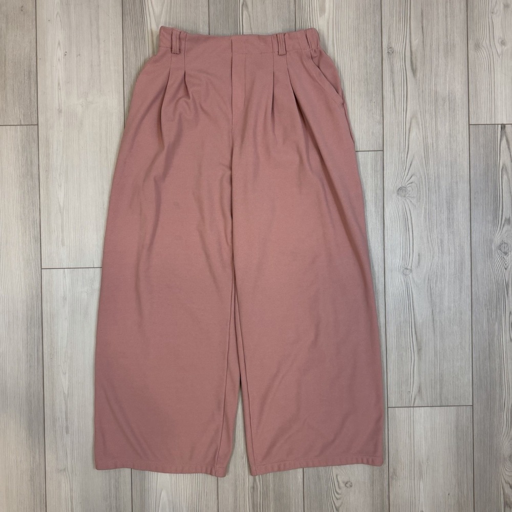 Halara Large High Waisted Pocket Wide Leg Flowy Palazzo Casual Linen-Feel Pants